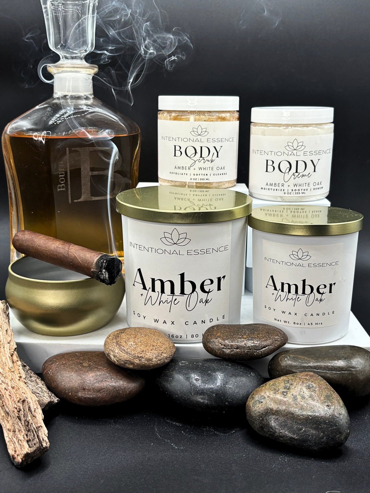 Legacy- Amber + White Oak Body Scrub