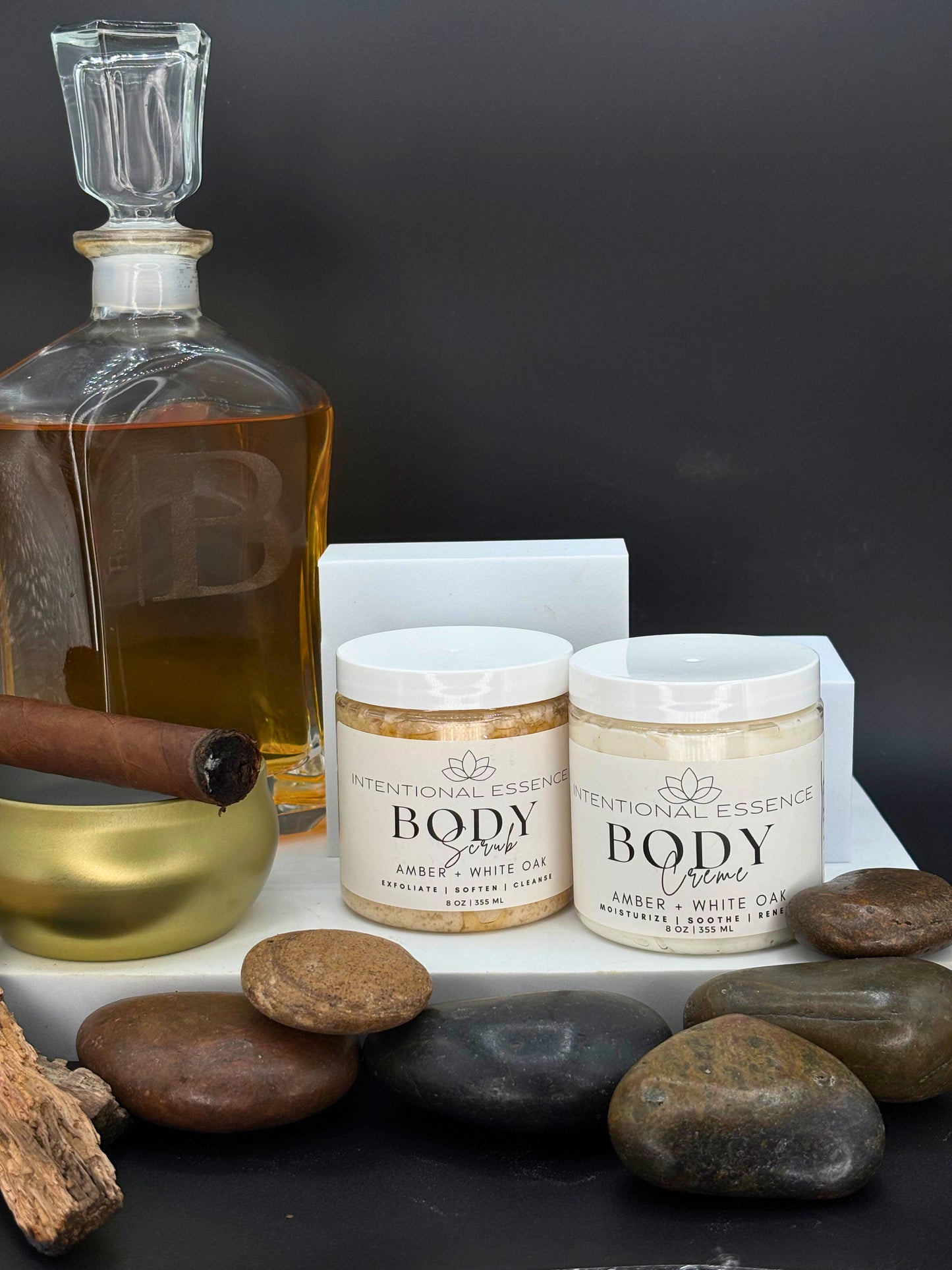 Legacy- Amber + White Oak Body Scrub