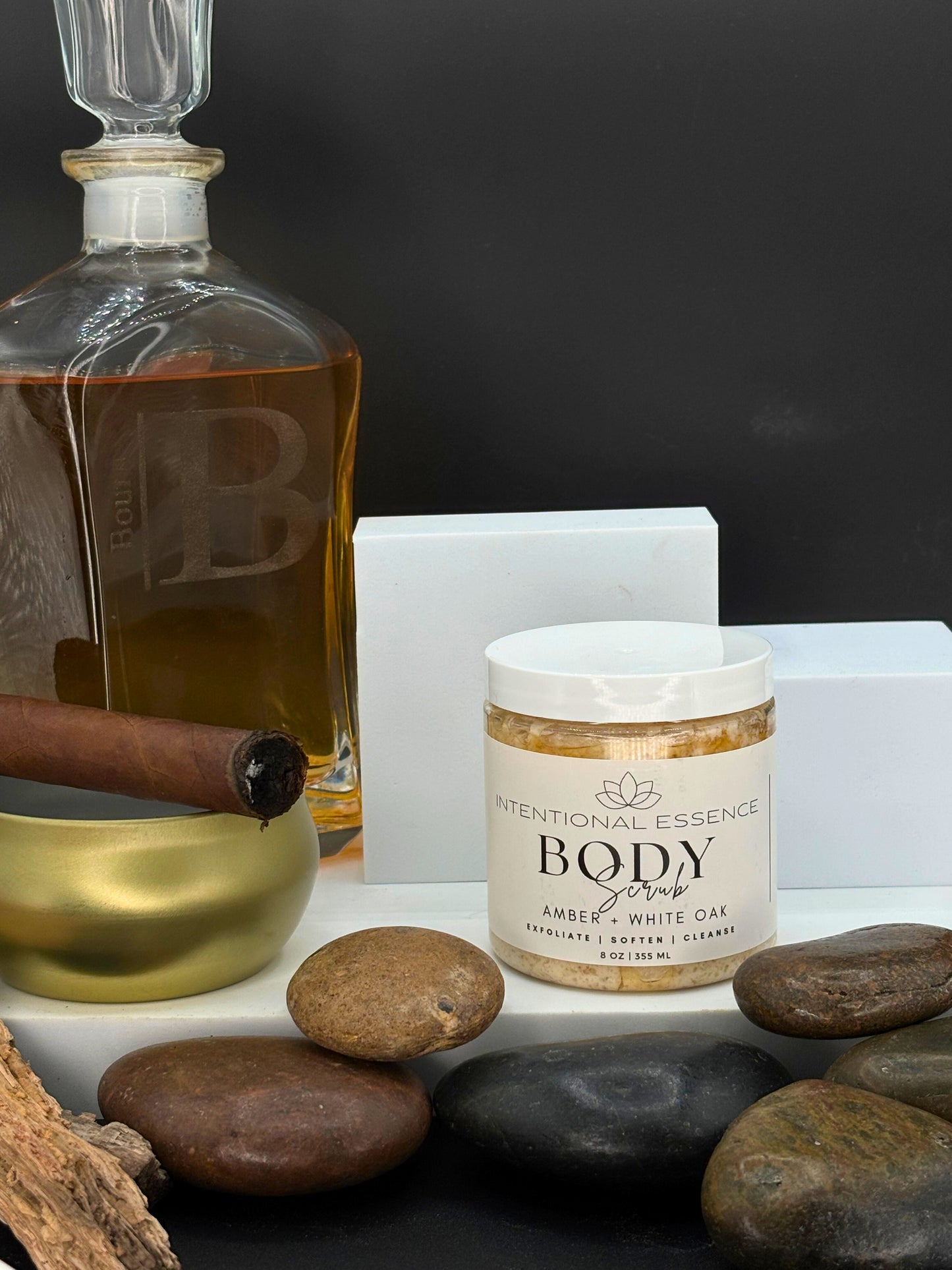Legacy- Amber + White Oak Body Scrub