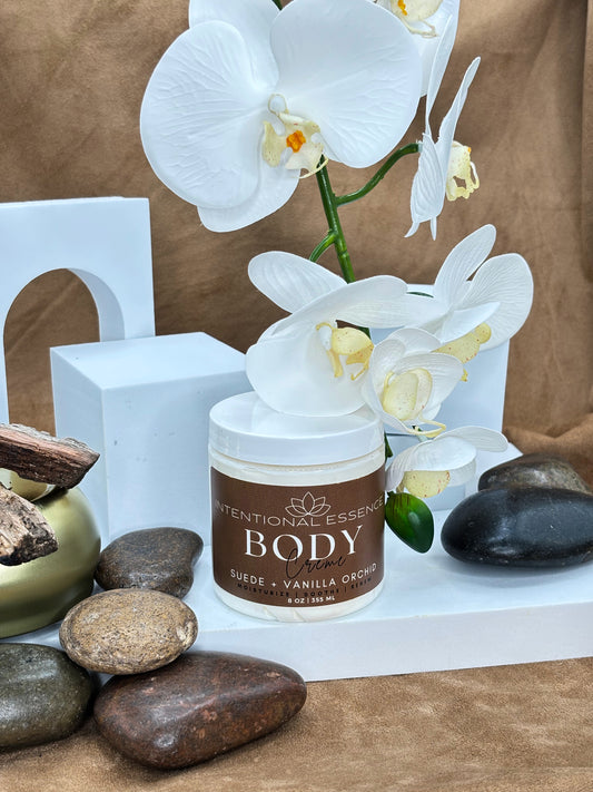 Luxury- Suede + Vanilla Orchid Body Creme