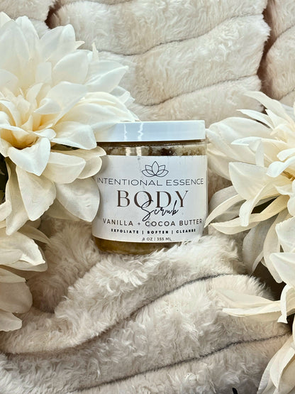 Cashmere- Vanilla + Cocoa Butter Body Scrub