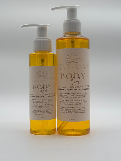 Cashmere- Vanilla + Cocoa Butter Body Oil
