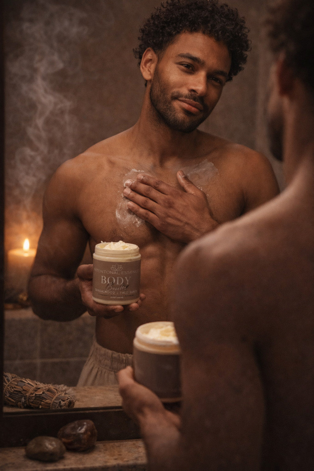 Renew- Palo santo + Sandalwood Body Butter