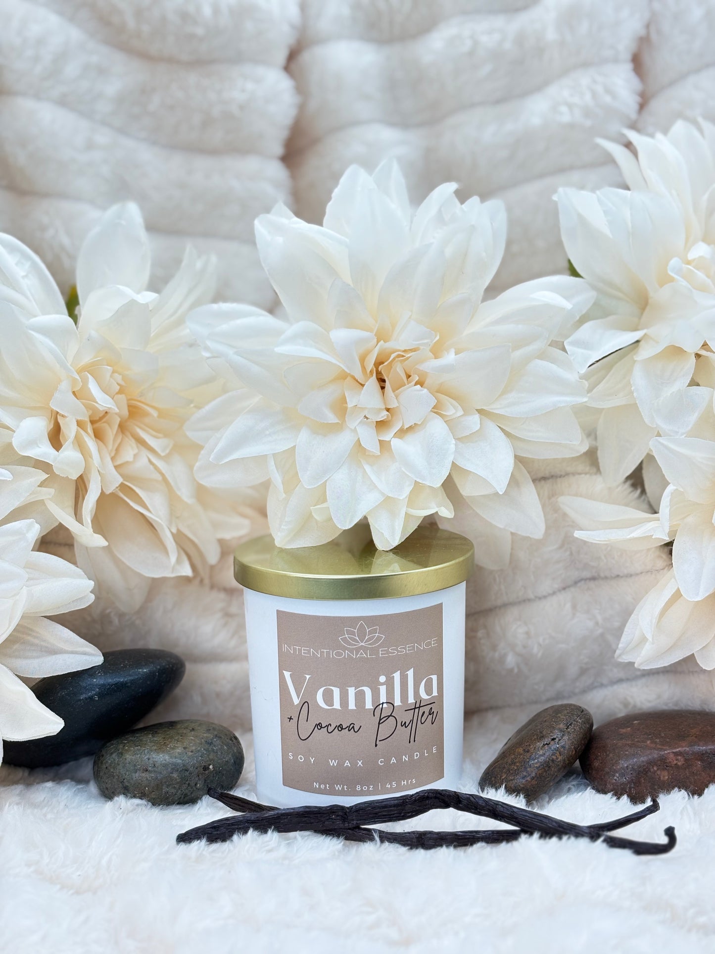 Cashmere- Vanilla + Cocoa Butter Candle