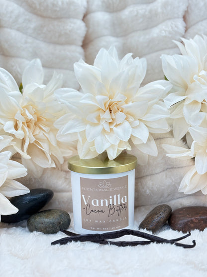 Cashmere- Vanilla + Cocoa Butter Candle