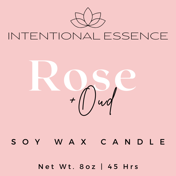 Bloom - Rose + Oud Candle