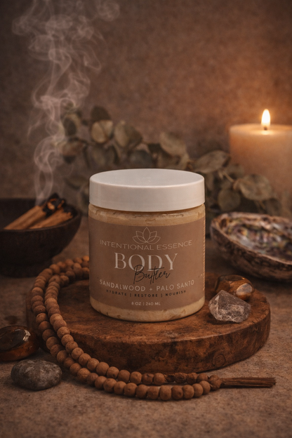 Renew- Palo santo + Sandalwood Body Butter