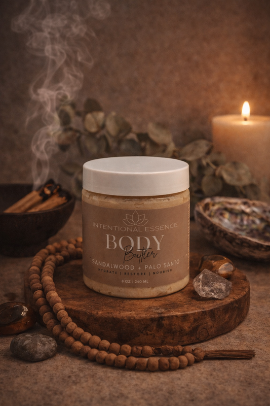 Renew- Palo santo + Sandalwood Body Butter