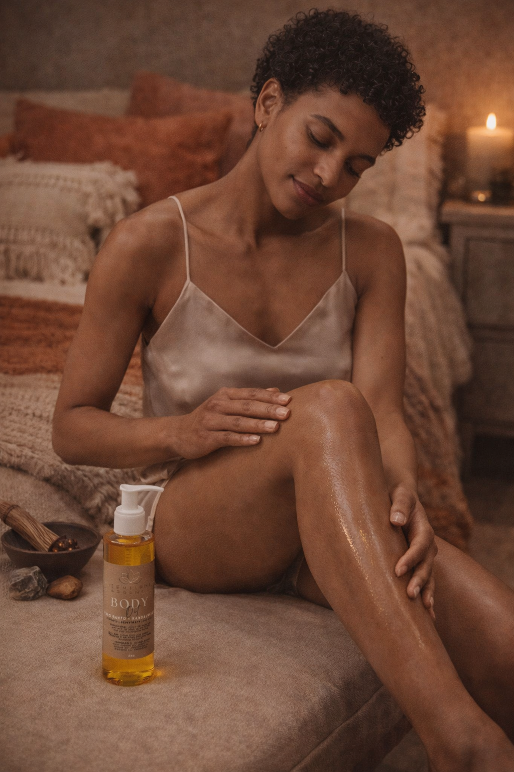 Renew- Palo Santo + Sandalwood Body Oil