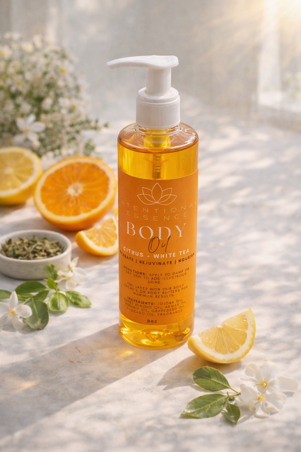 Revive- White tea + Citrus Body Oil