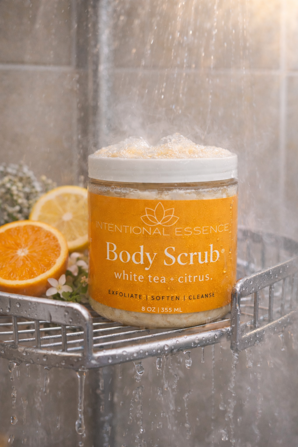 Revive- White tea + Citrus Body Scrub