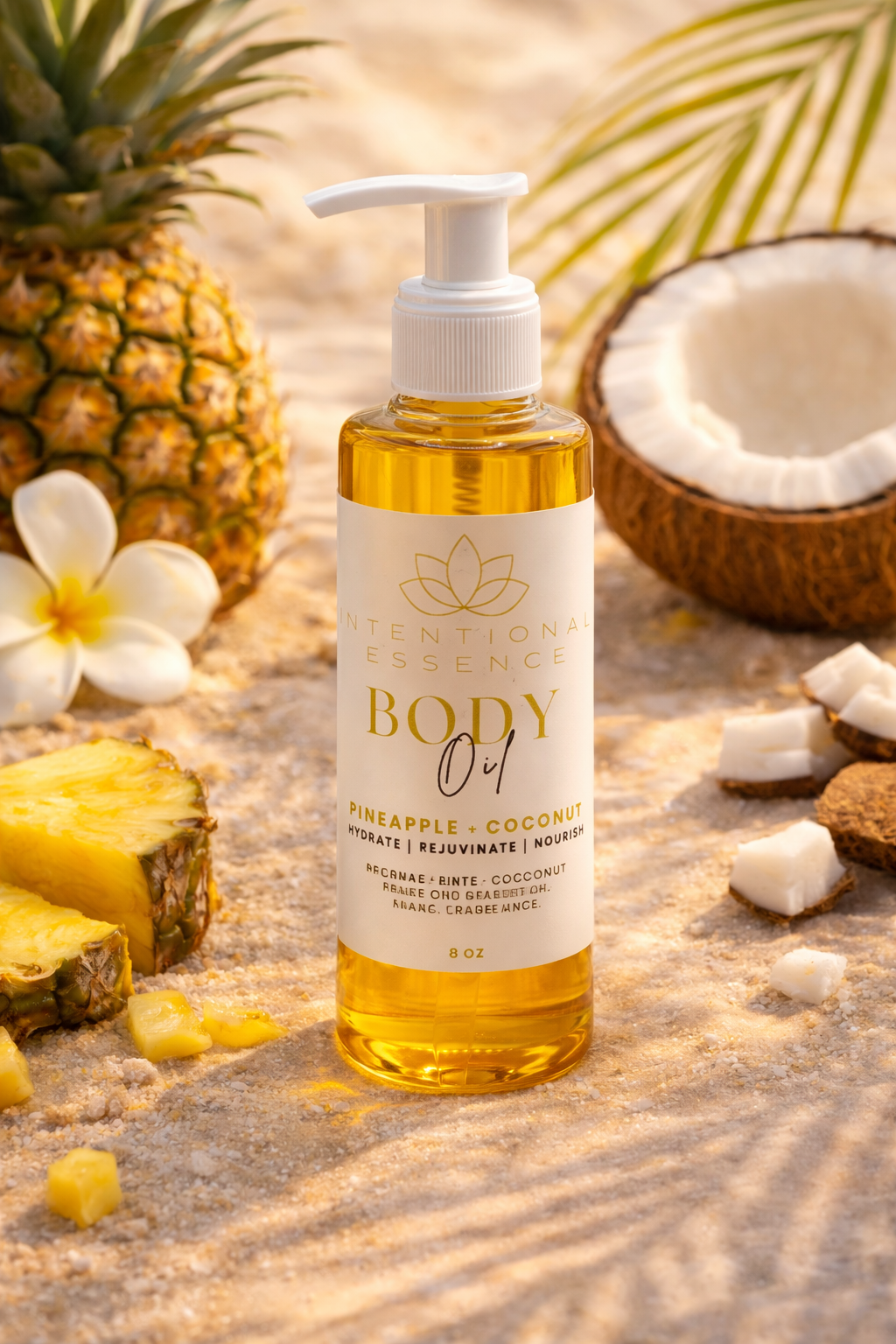 Paradise- Pineapple + Coconut  Body Oil