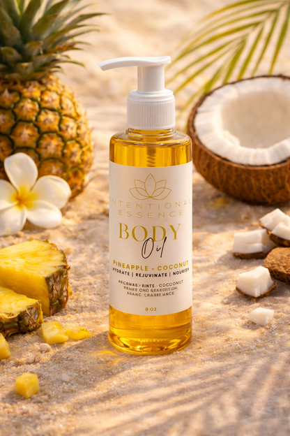 Paradise- Pineapple + Coconut  Body Oil