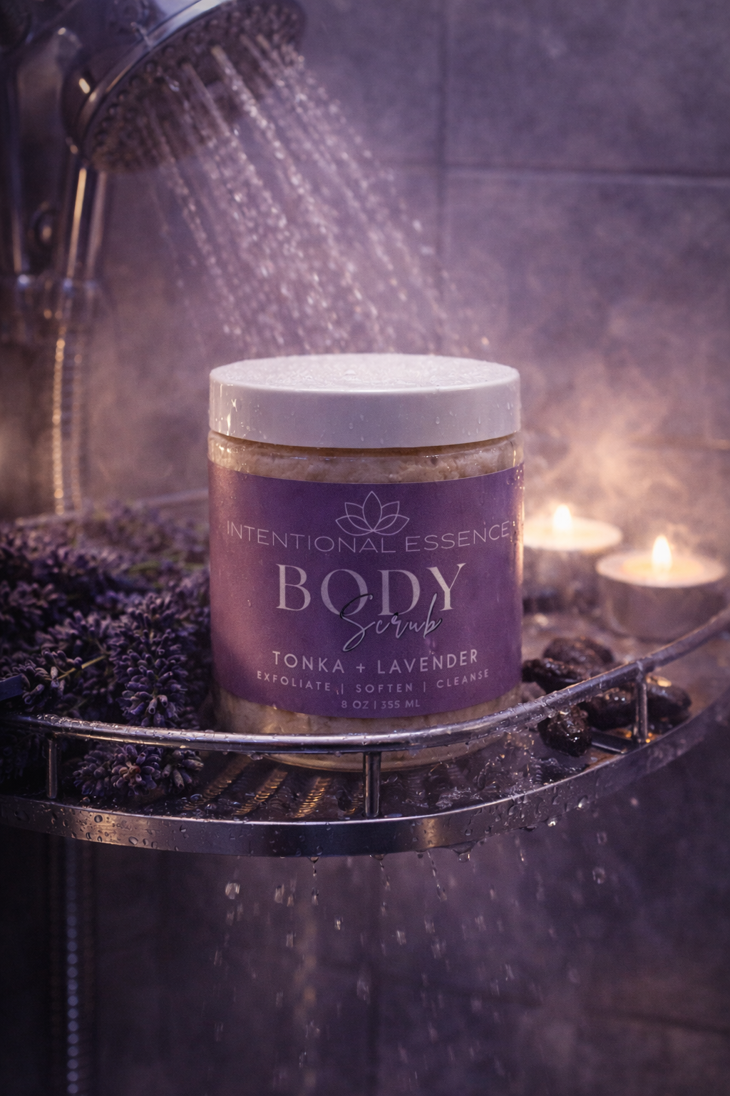 Relax- Lavender + Tonka Body Scrub
