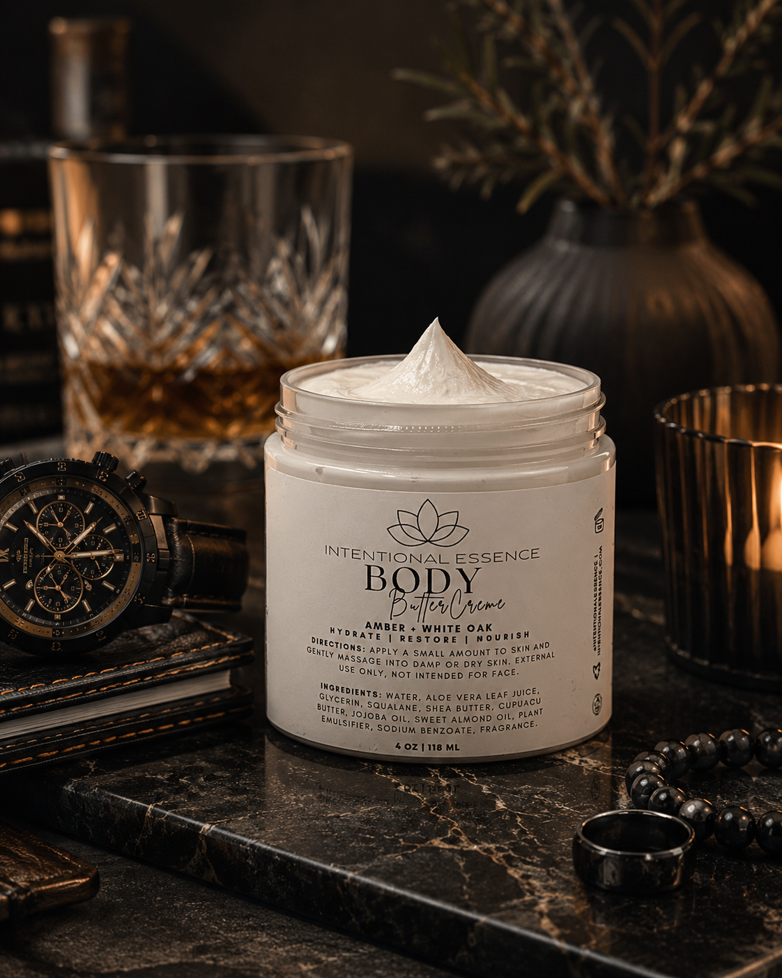 Legacy- Amber + White Oak Body ButterCreme
