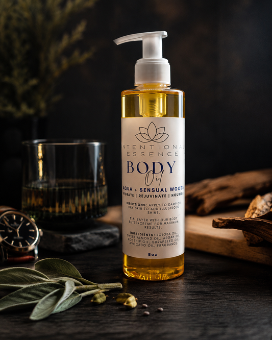 Ascend — Aqua + Sensual Woods Body Oil
