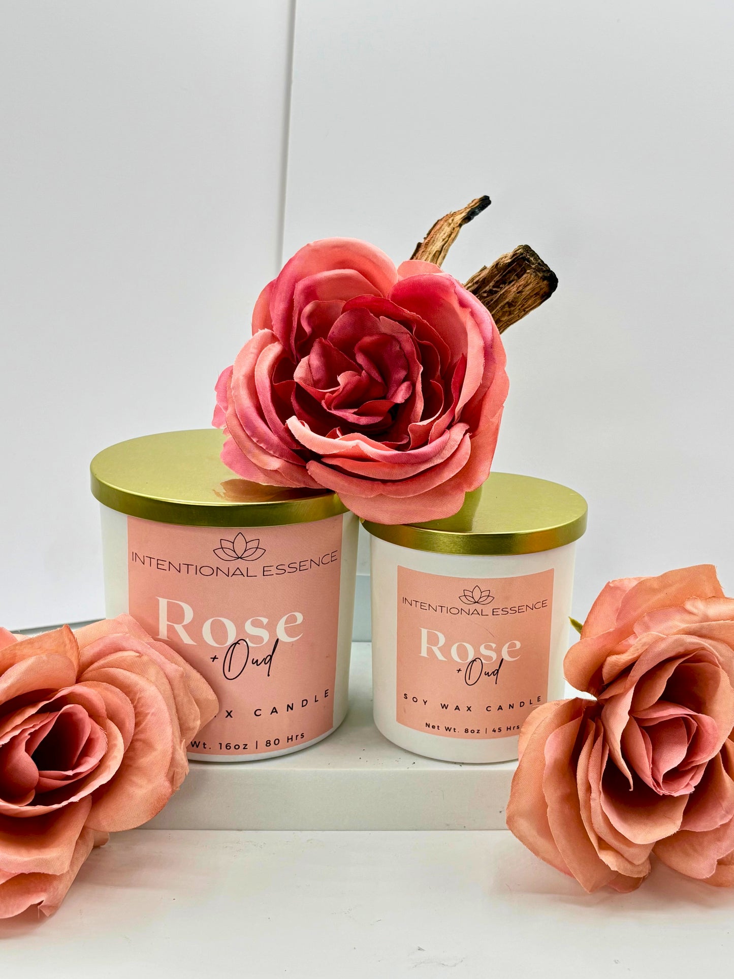 Bloom - Rose + Oud Candle